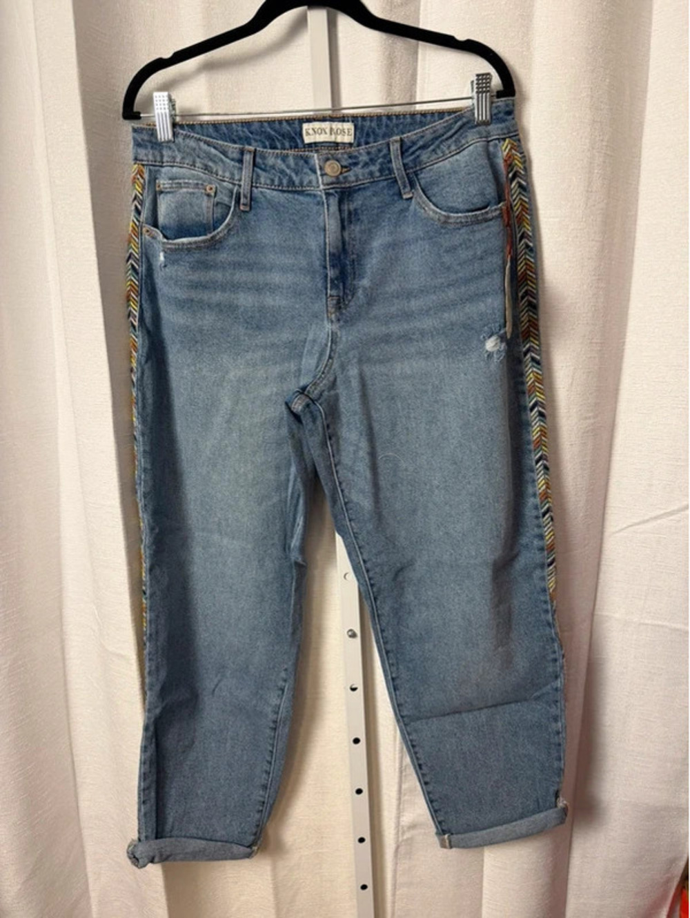 Knox rose size 12 cropped jeans